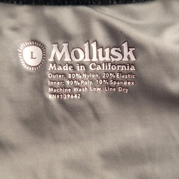 Mollusk Geometric Swimsuit Size Large - Picture 3 of 5